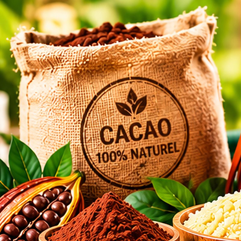 Cacao en poudre — sac professionnel